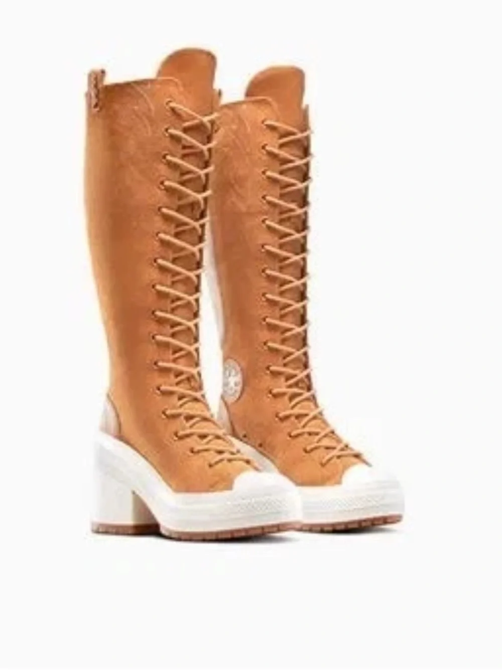 NEW CONVERSE  chuck 70 de luxe heel xx platform high 'western - copper M-4 W-6